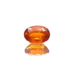 オレンジカイヤナイト(宝石名カイヤナイト) ネパール産 0.74ct 識別済[210310582]6.1×4mm前後