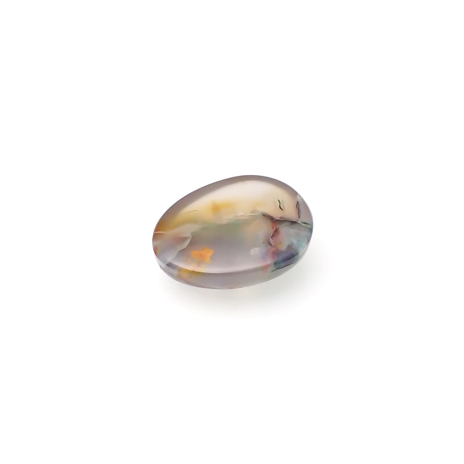 コッパークリソコラインカルセドニー インドネシア産 12.76ct[230722646]18.4x14.4mm前後
