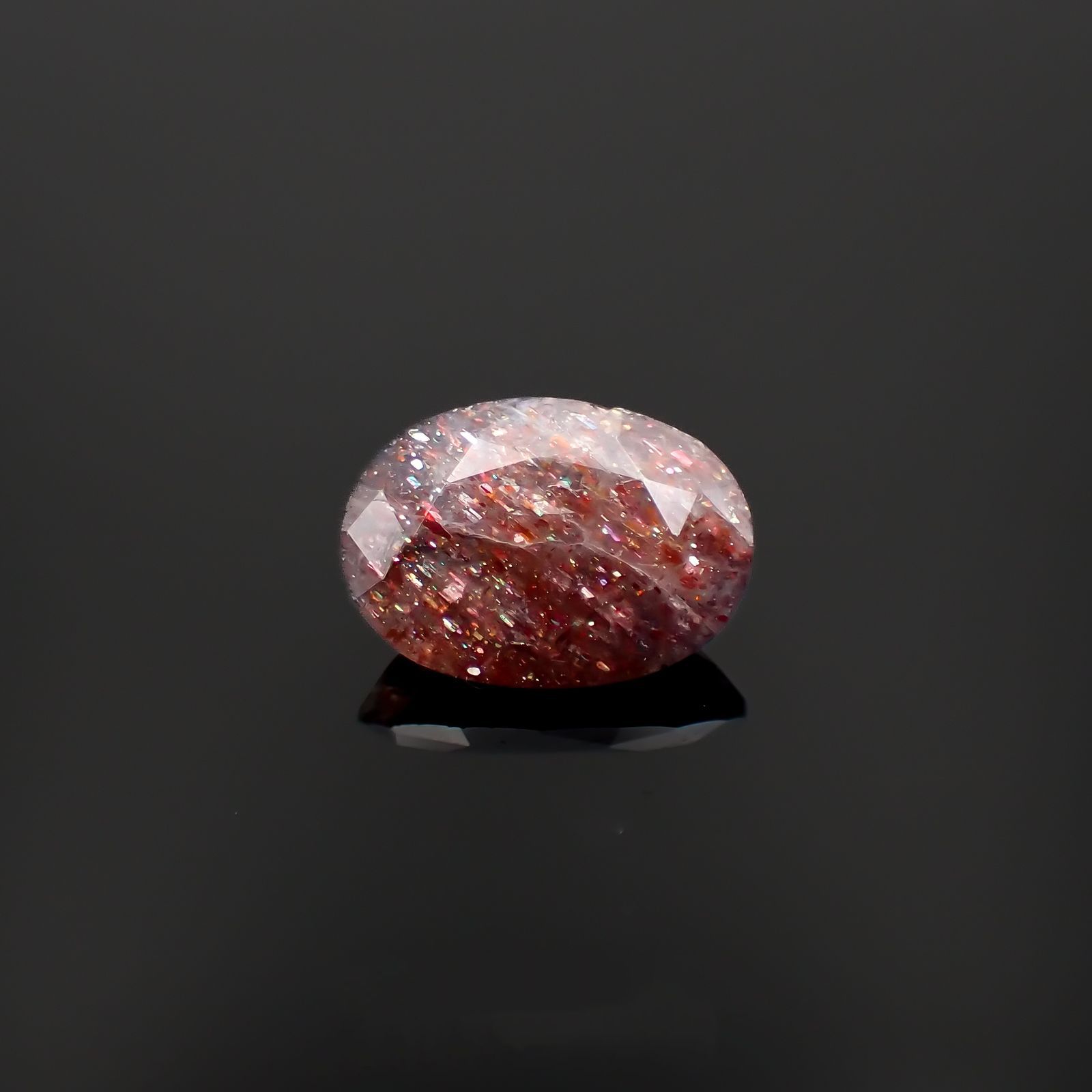 ブラッドショットアイオライト インド産 1.79ct[221219651]10.4x7.5mm前後