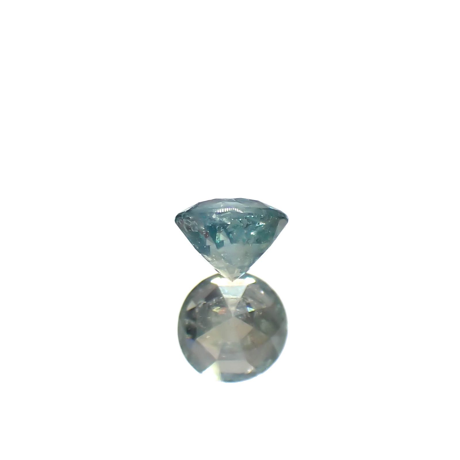 シルキーアレキサンドライト ブラジル・ミナスジェライス州ヘマチタ鉱山産 0.17ct[240627969]3.2x3.2mm前後