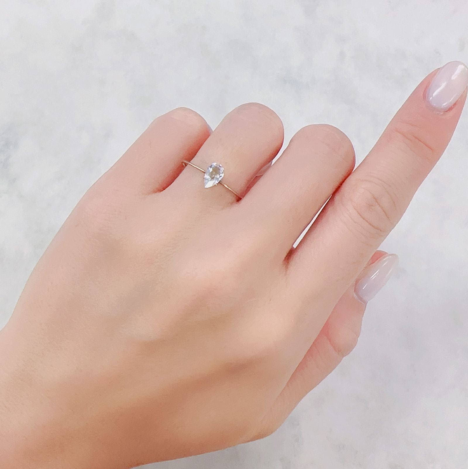 テネブレッセンススキャポライト(宝石名スキャポライト)アフガニスタン産 識別済 0.37ct / 6.8x4.2mm前後 [230722565]