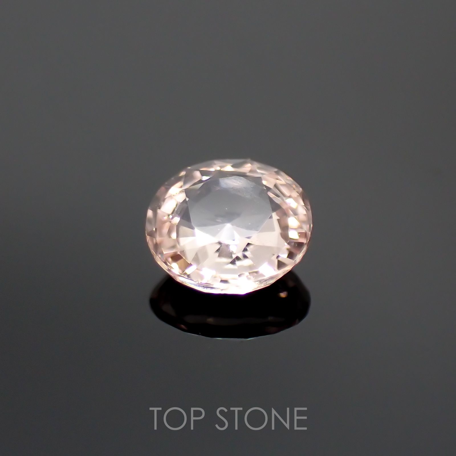 ピンクサファイア(宝石名ピンク・サファイア) マダガスカル/スリランカ産 0.35ct 識別済[210712560]4.2×4.2mm前後