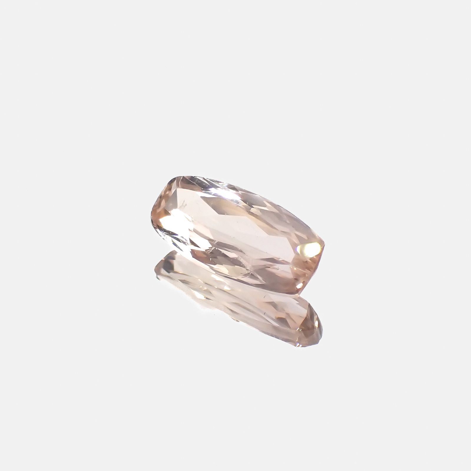 バイカラートパーズ ブラジル産 1.27ct[231023706]10x4.6mm前後