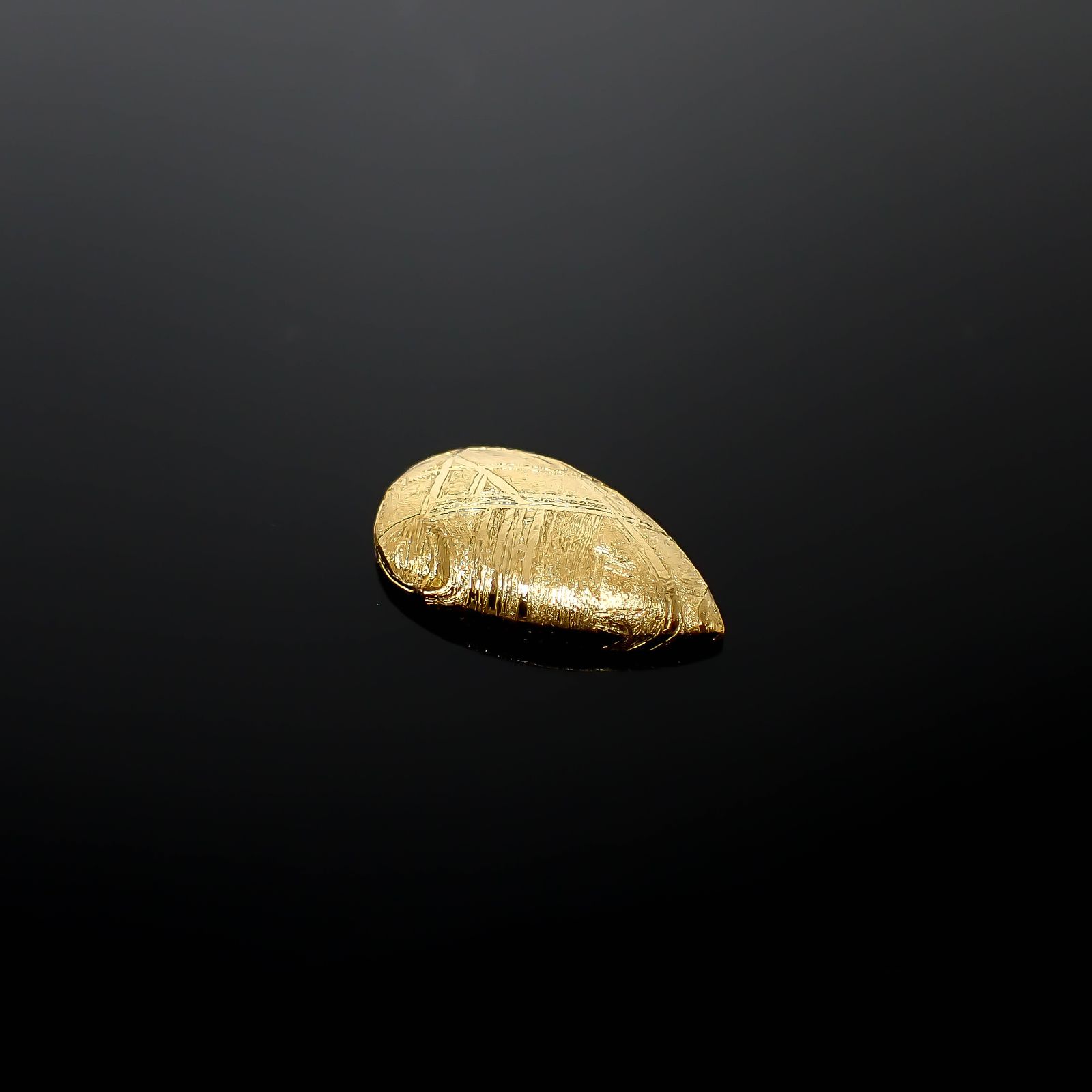 ムオニナルスタ隕石 発見地:スウェーデン 9.30ct[240125821]15.7x9.8mm前後