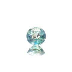 シルキーアレキサンドライト(宝石名アレキサンドライト)ブラジル・ミナスジェライス州ヘマチタ鉱山産 0.25ct 識別済[240527403]3.8x3.8mm前後
