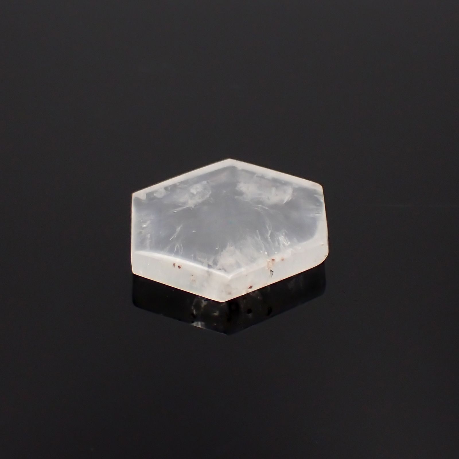 トラピッチェクォーツ 偏光板2枚付き コロンビア・ボヤカ産 27.98ct[230823256]24x22.2mm前後