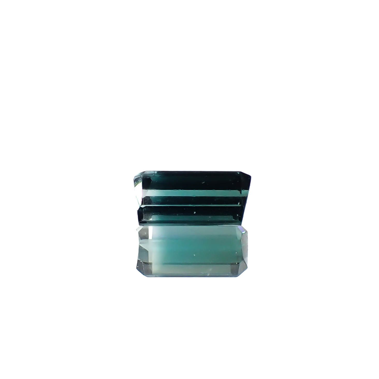 バイカラートルマリン アフガニスタン産 0.78ct [250730928]7.1x3.4mm前後