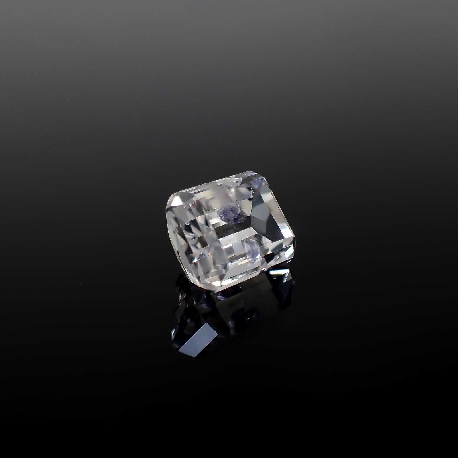 フローライトインクォーツ マダガスカル産 4.80ct [250329949]10.1x8.4mm前後