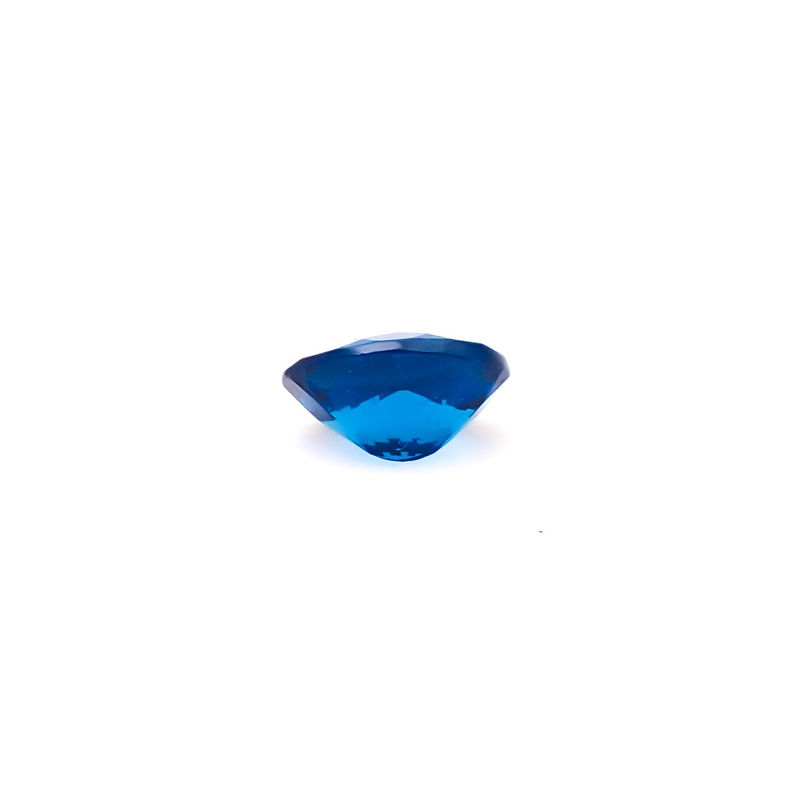 ディープブルーアパタイト マダガスカル産 0.33ct / 4.9x4mm前後 [260732603]