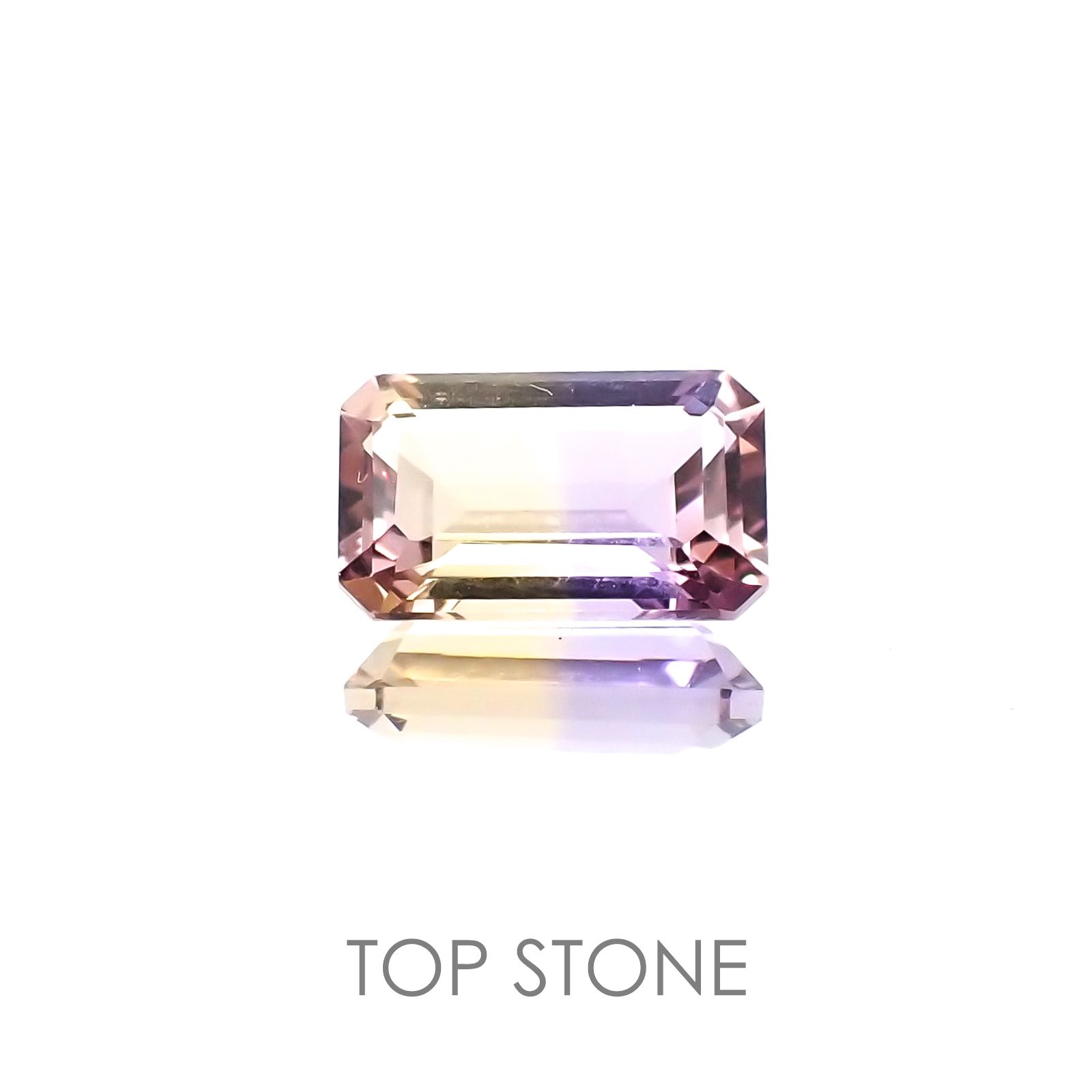 アメトリン ブラジル産 ルース 1.3ct[21038379]8.7×5.3mm前後