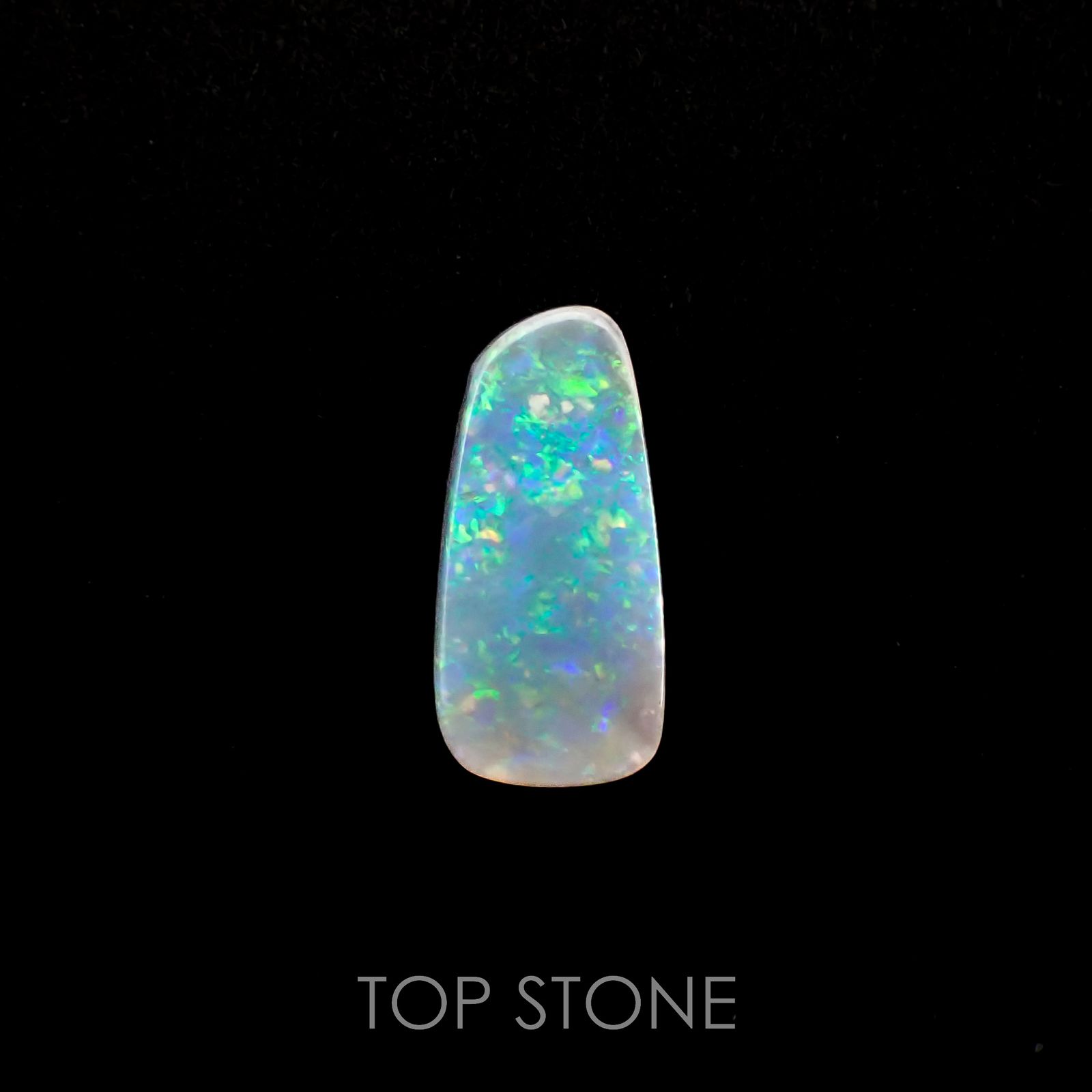 ◇フリーフォーム◇ブラックオパール(宝石名ブラック・オパール)オーストラリア産 1.028ct ソ付[220717014]12.5x6mm前後