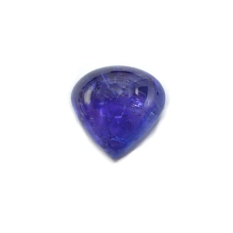 タンザナイト(宝石名タンザナイト)タンザニア産 9.18ct 識別済[231124269]12.7x12.8mm前後