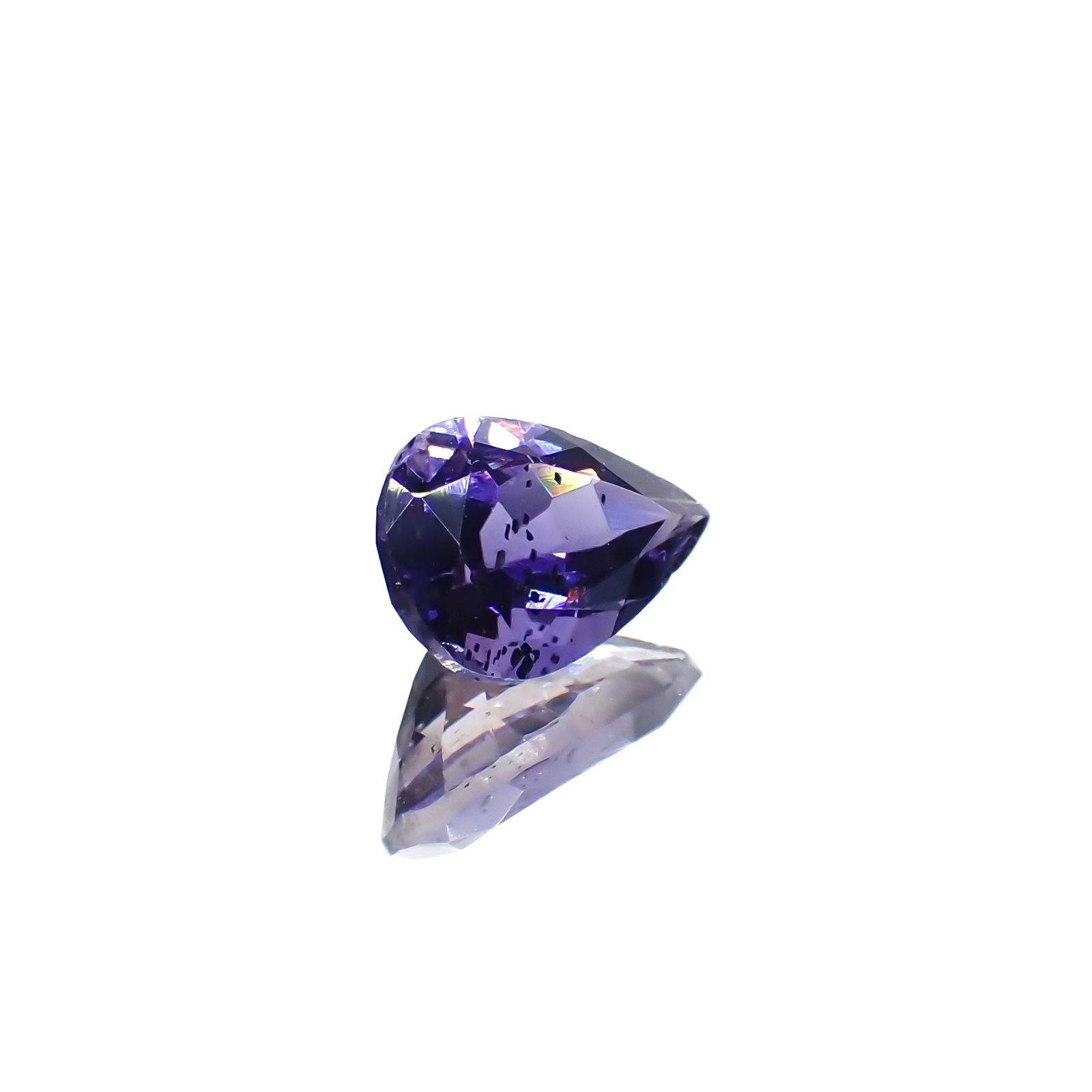 アイオライトサンストーン インド/ブラジル産 1.13ct[231224586]8.8x6mm前後