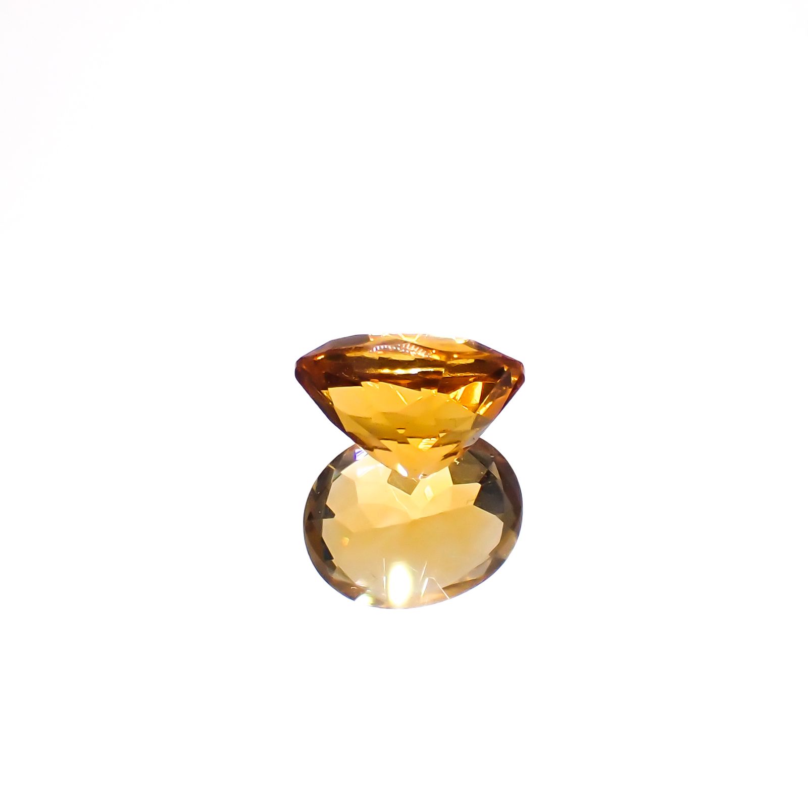 マデイラシトリン ブラジル・ミナスジェライス州産 2.53ct[240427130]10.8x8mm前後