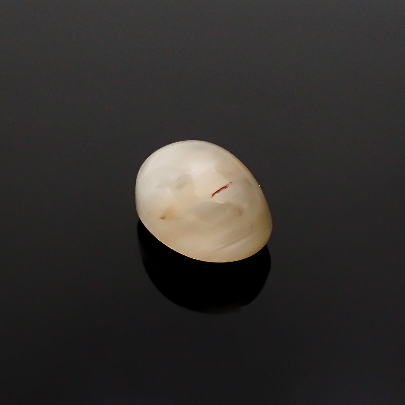 トパーズキャッツアイ ビルマ産 6.33ct[221018510]11.7x8.1mm前後