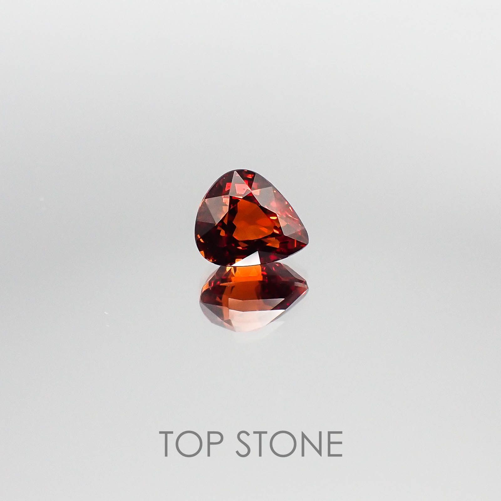 スペサルティンガーネット ナイジェリア産 ルース 2.35ct[]7.8×6.8mm前後
