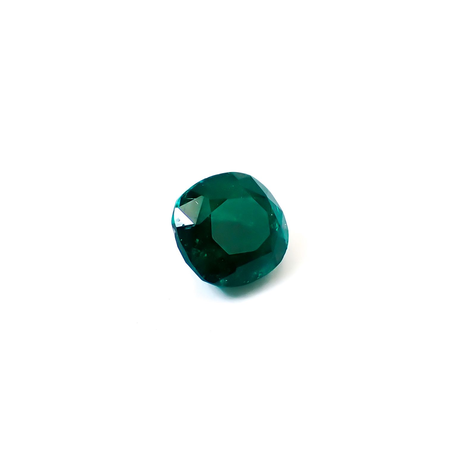 ダイオプテーズ ナミビア産 0.87ct / 5.8x5.4mm前後 [260632301]