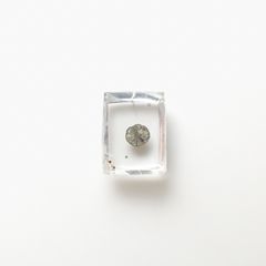 パイライトインクォーツ ブラジル産 3.33ct[240225910]10.2x7.8mm前後