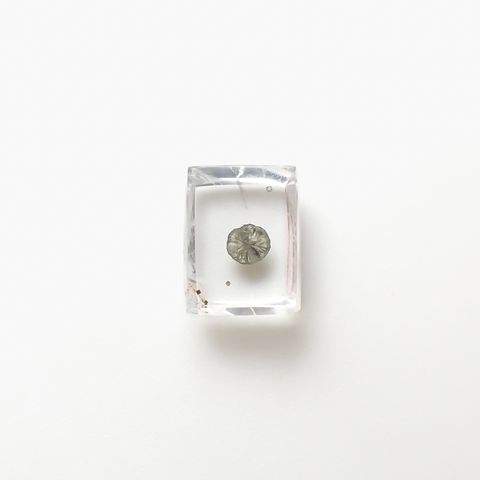 パイライトインクォーツ ブラジル産 3.33ct[240225910]10.2x7.8mm前後