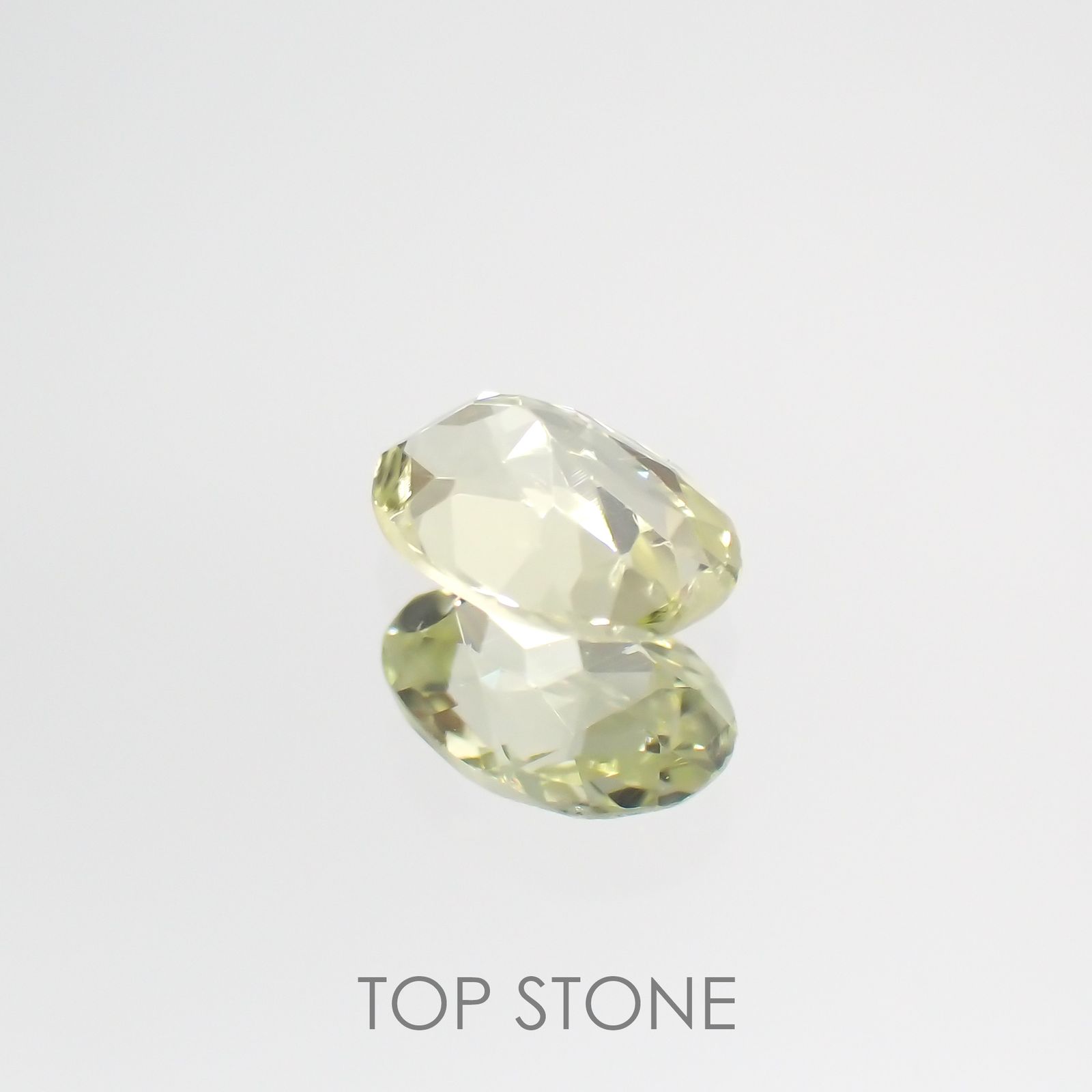 シリマナイト(宝石名シリマナイト) インド産 0.48ct 識別済[210810689]6.1×4.1mm前後