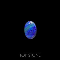 ブラックオパール オーストラリア産 ルース 0.96ct[210611322]8.7×6mm前後