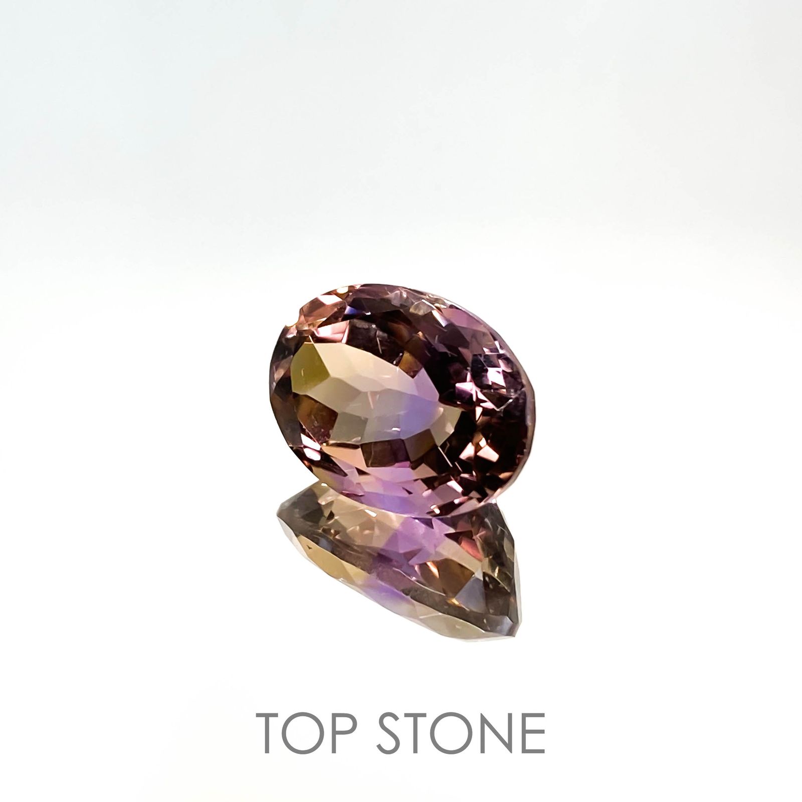 アメトリン ブラジル産 8.71ct[221018588]15.1x11.4mm前後