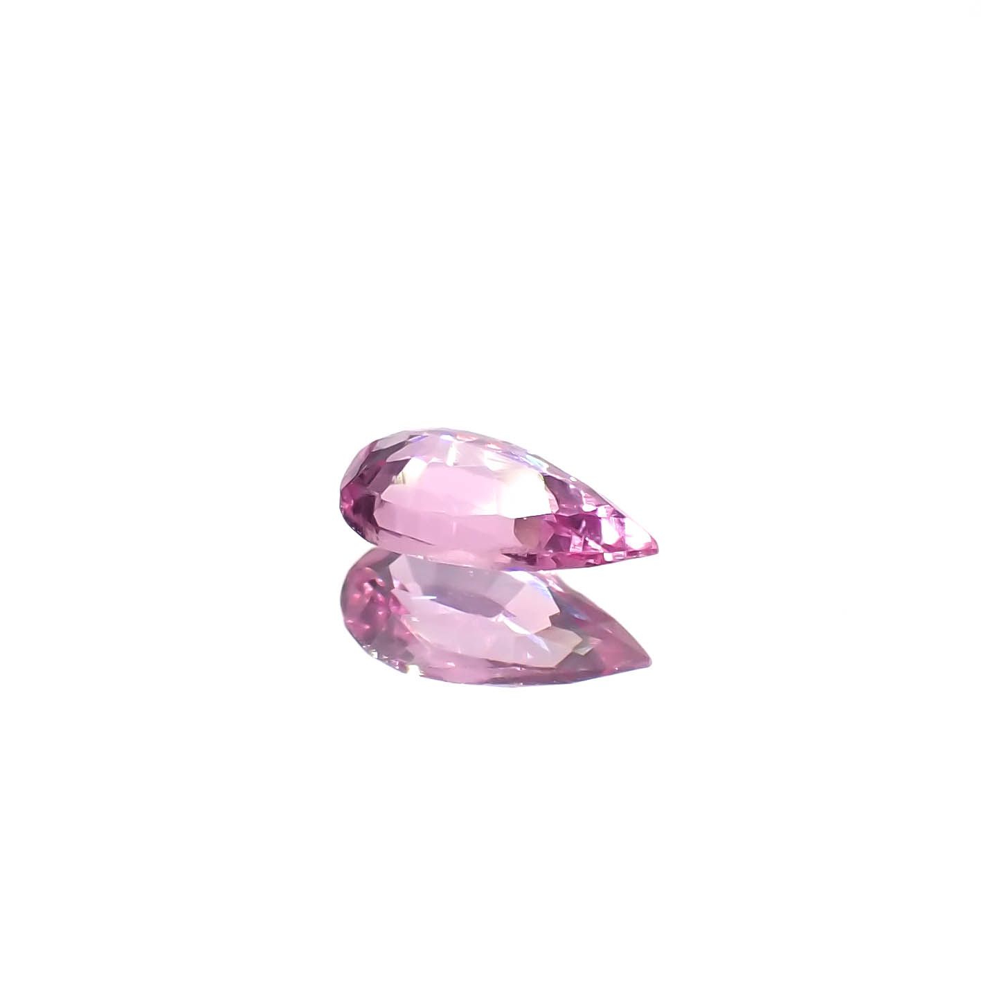 ネオンピンクサファイア スリランカ産 0.19ct[240226304]4.9x2.8mm前後