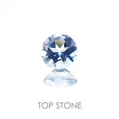 <ランダムセレクト1個販売> アクアマリンSA(宝石名アクアマリン) ラウンドカット ブラジル産 0.09ct前後 識別済[20117816-PAC]3×3mm前後