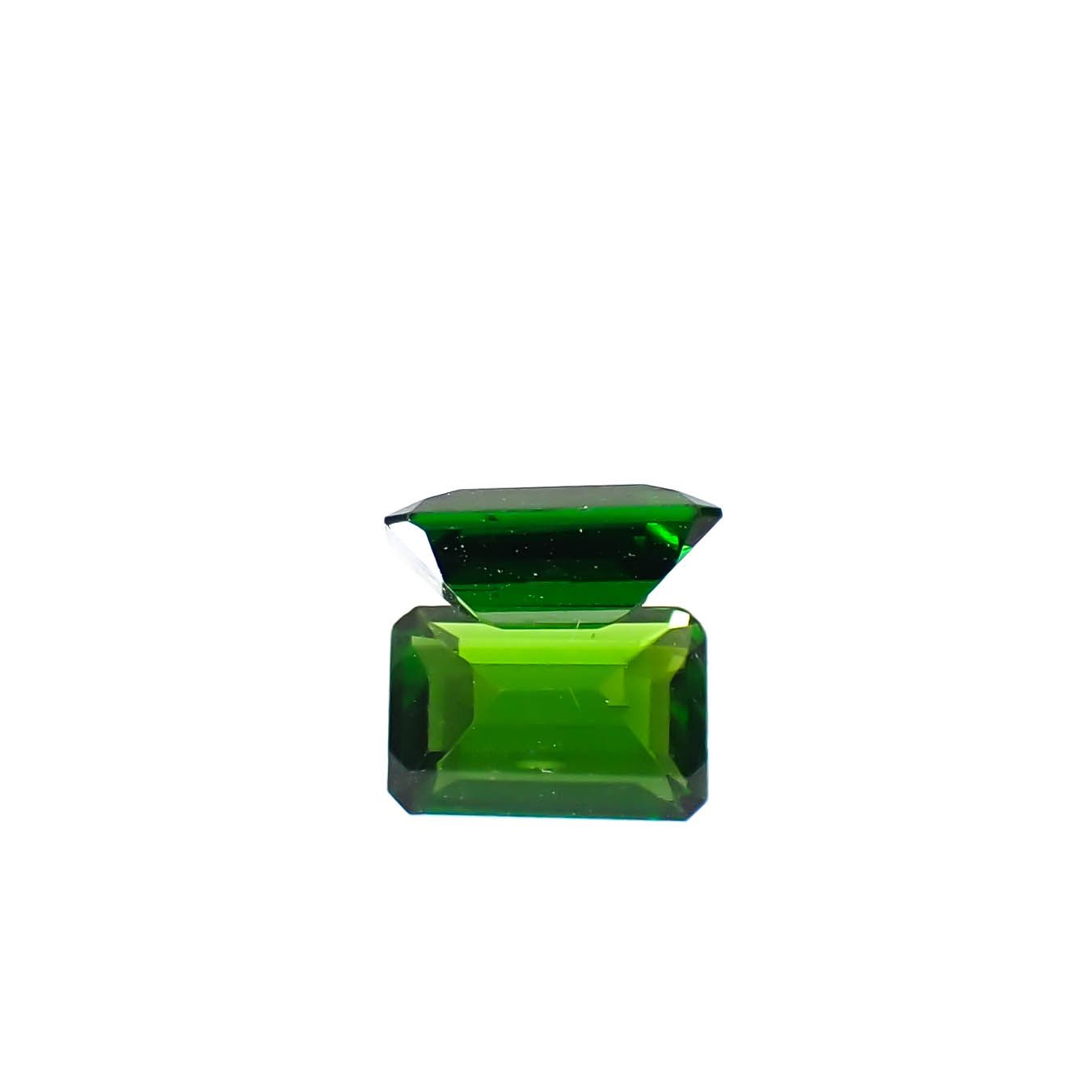 クロムダイオプサイド(宝石名クロム・ダイオプサイド)ロシア産 0.51ct 識別済[250430281]5.9x4mm前後