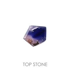 ◇カスタムカット◇ウィンザーサファイア(宝石名サファイア)タンザニア・ウィンザー産 0.76ct 識別済[220115377]7.1x5.9mm前後