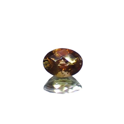 ◇チェッカーカット◇アンダリュサイト スリランカ/マダガスカル産 0.87ct[240226138]6.9x4.9mm前後