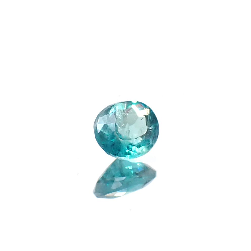 グランディディエライト(宝石名グランディディエライト)マダガスカル産 0.16ct 識別済[241229534]3.7x3.2mm前後
