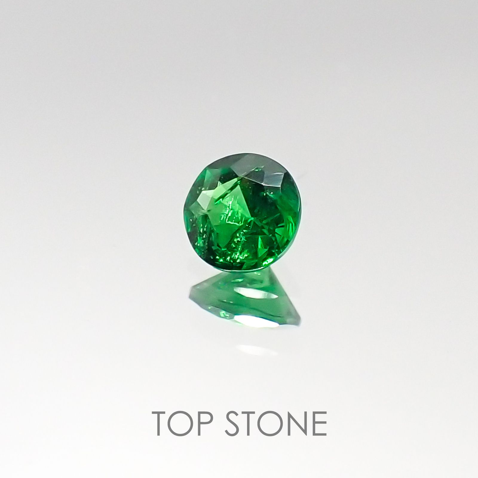 ツァボライト タンザニア産 ルース 0.17ct[20095726]3.4×3.4mm前後