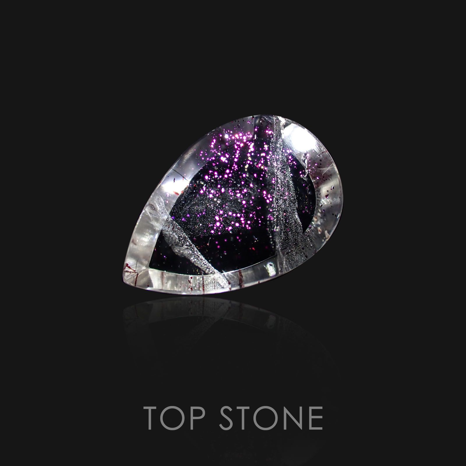 ティンカーベルクォーツ ブラジル産 11.18ct[21018109]20.4×14mm前後
