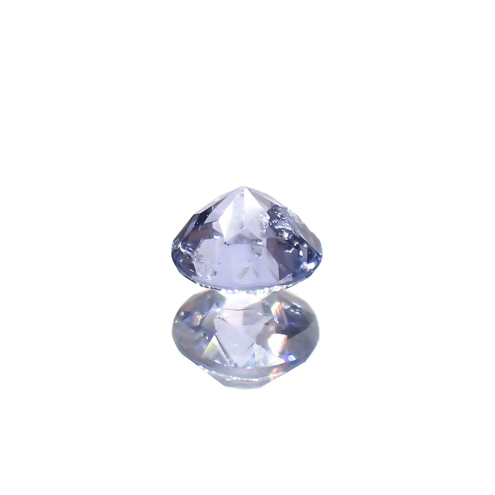 コバルトブルースピネル(宝石名ブルー・スピネル)タンザニア産 ソ付(日独) 0.240ct / 3.66x3.74mm前後 [230622543]