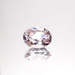 モルガナイト(宝石名モルガナイト)ナイジェリア産 1.16ct 識別済[220114006]8x6.1mm前後
