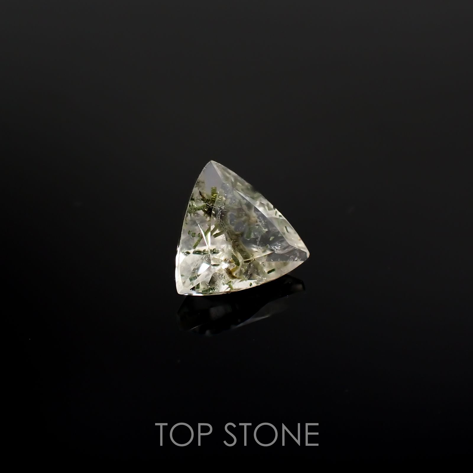 ヘデンベルジャイトインクォーツ インドネシア産 1.22ct[220917835]7.7x7.7mm前後