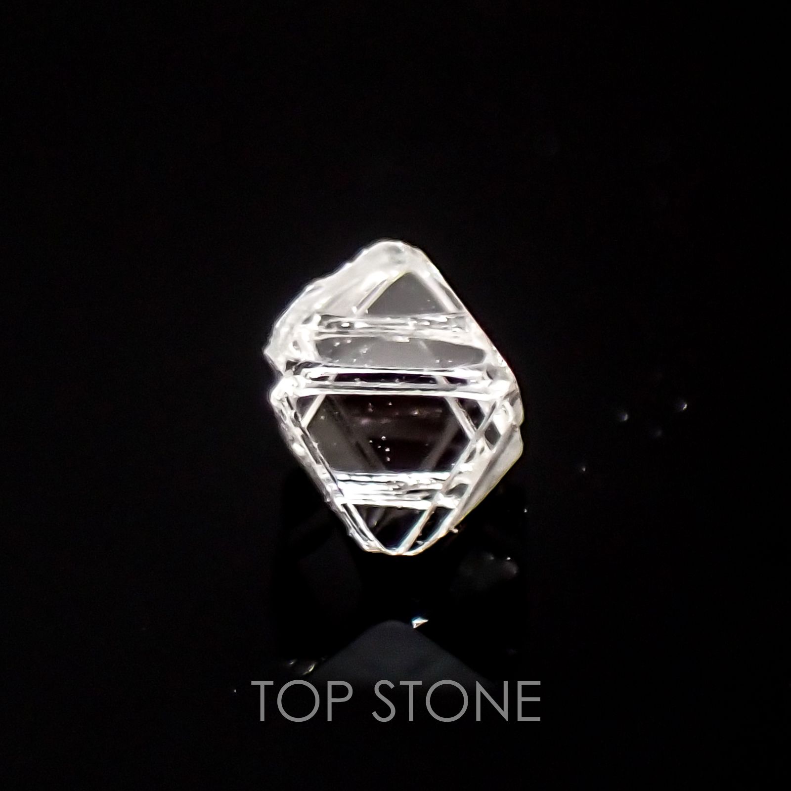 ソーヤブルダイヤモンド 原石 ロシア産 ルース 0.098ct[210310104]3×2.5mm前後