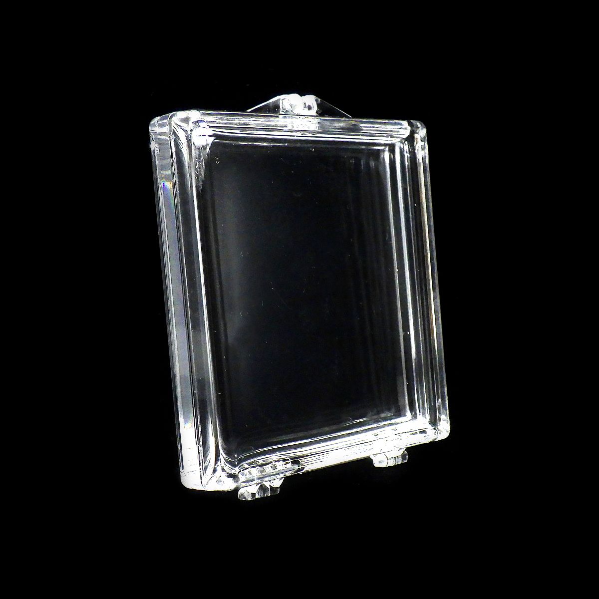 Gravity Free-ジェムピタ- 5個セット（クリア） 6.0x5.5cm（内寸：5.1x5.1cm)