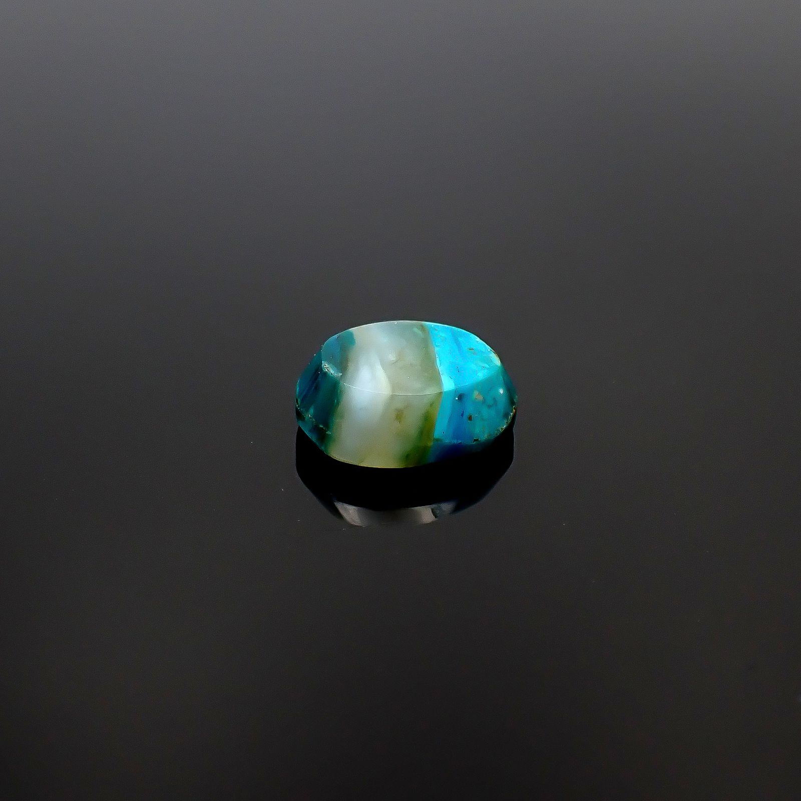 ブルーオパール ペルー産 2.98ct [250730718]10.7x8.5mm前後
