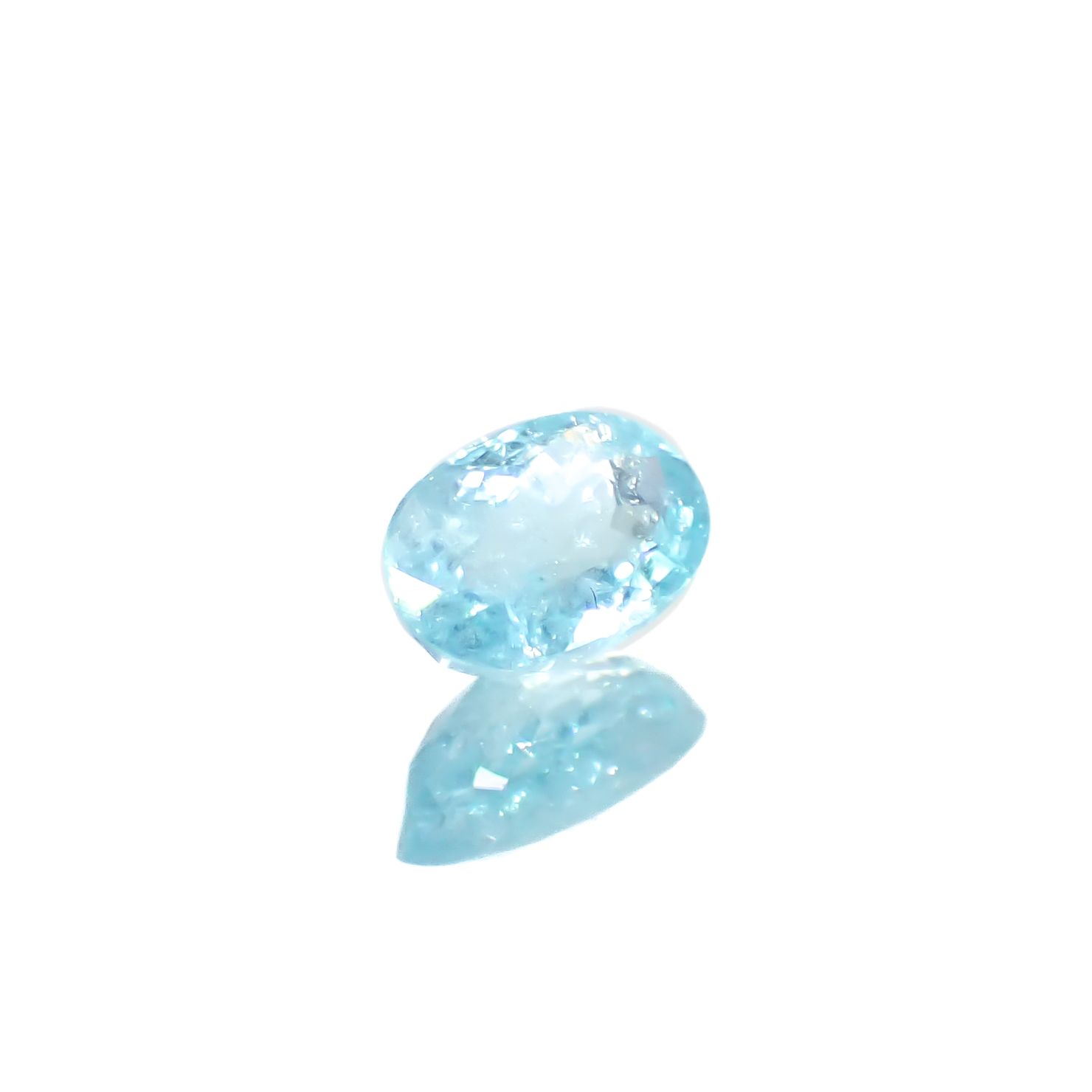 パライバトルマリン モザンビーク産 0.63ct[240928770]6.5x4.3mm前後