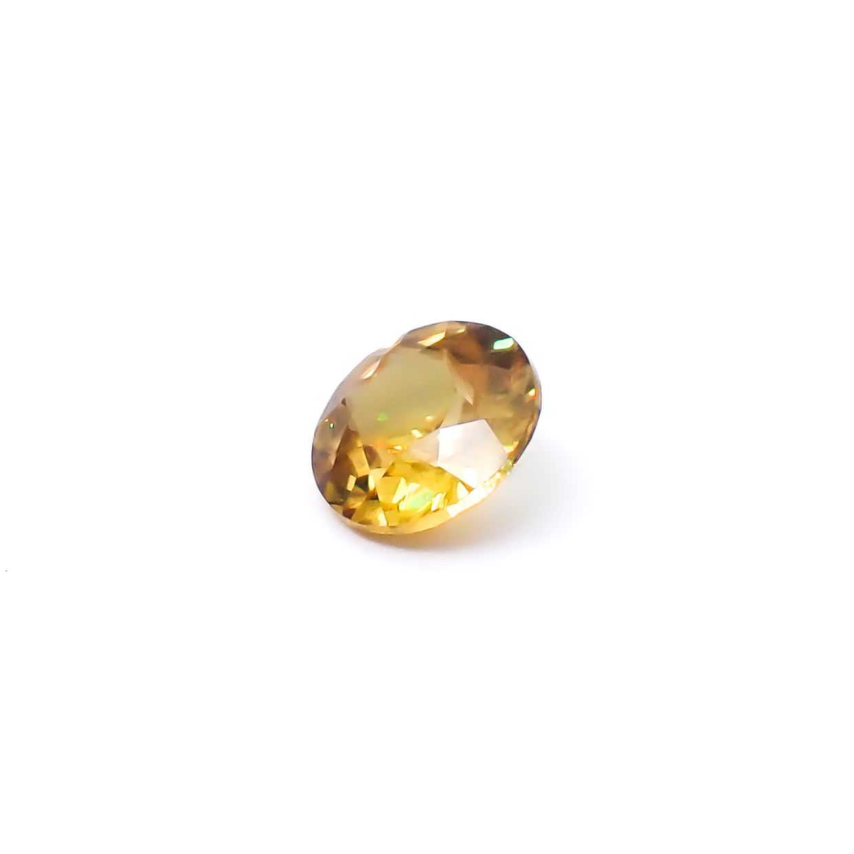 ゴールデンスフェーン マダガスカル産 0.42ct / 4.8x4.7mm前後 [260632359]