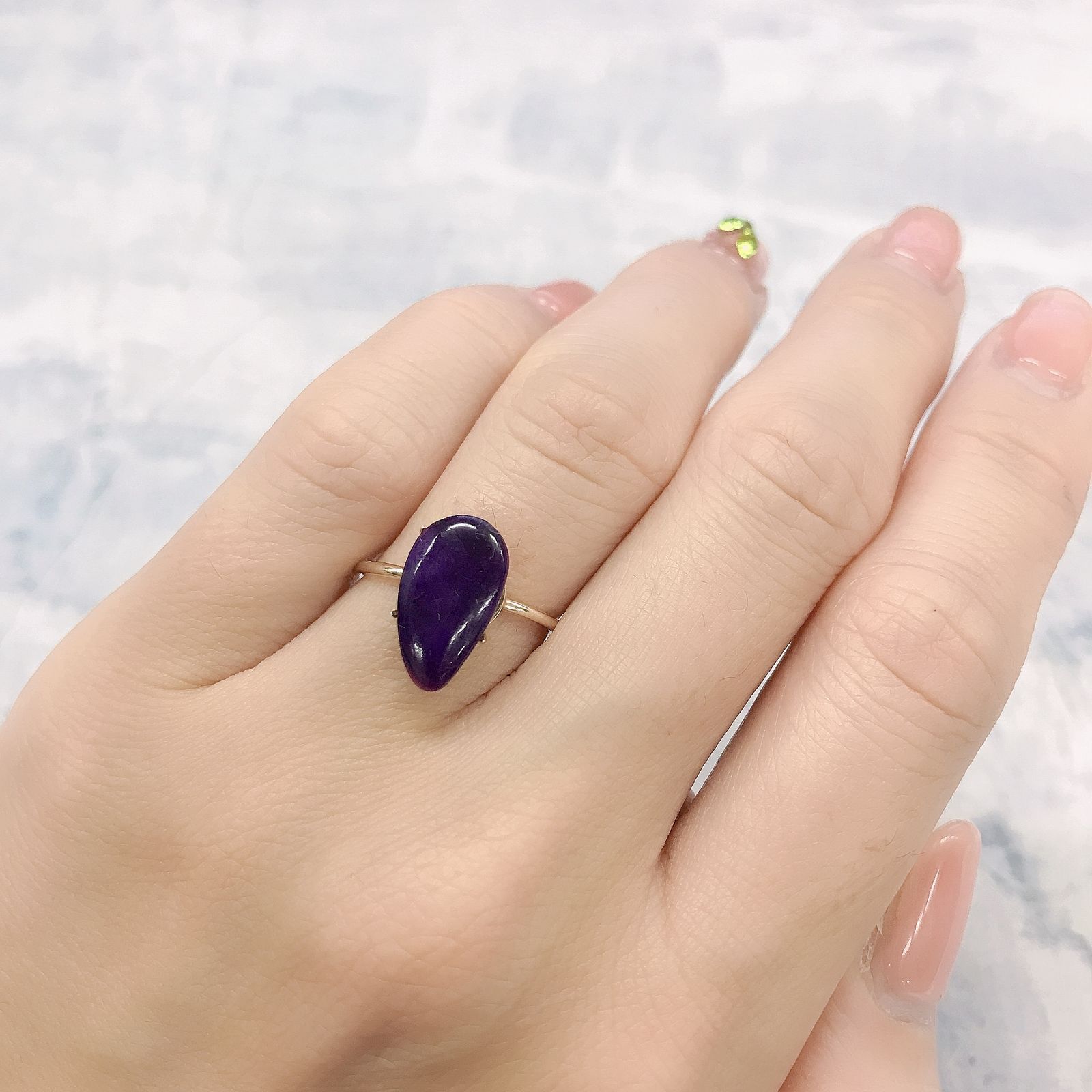 ◇フリーフォーム◇スギライト 南アフリカ産 2.33ct [250114827]13.6x7.7mm前後