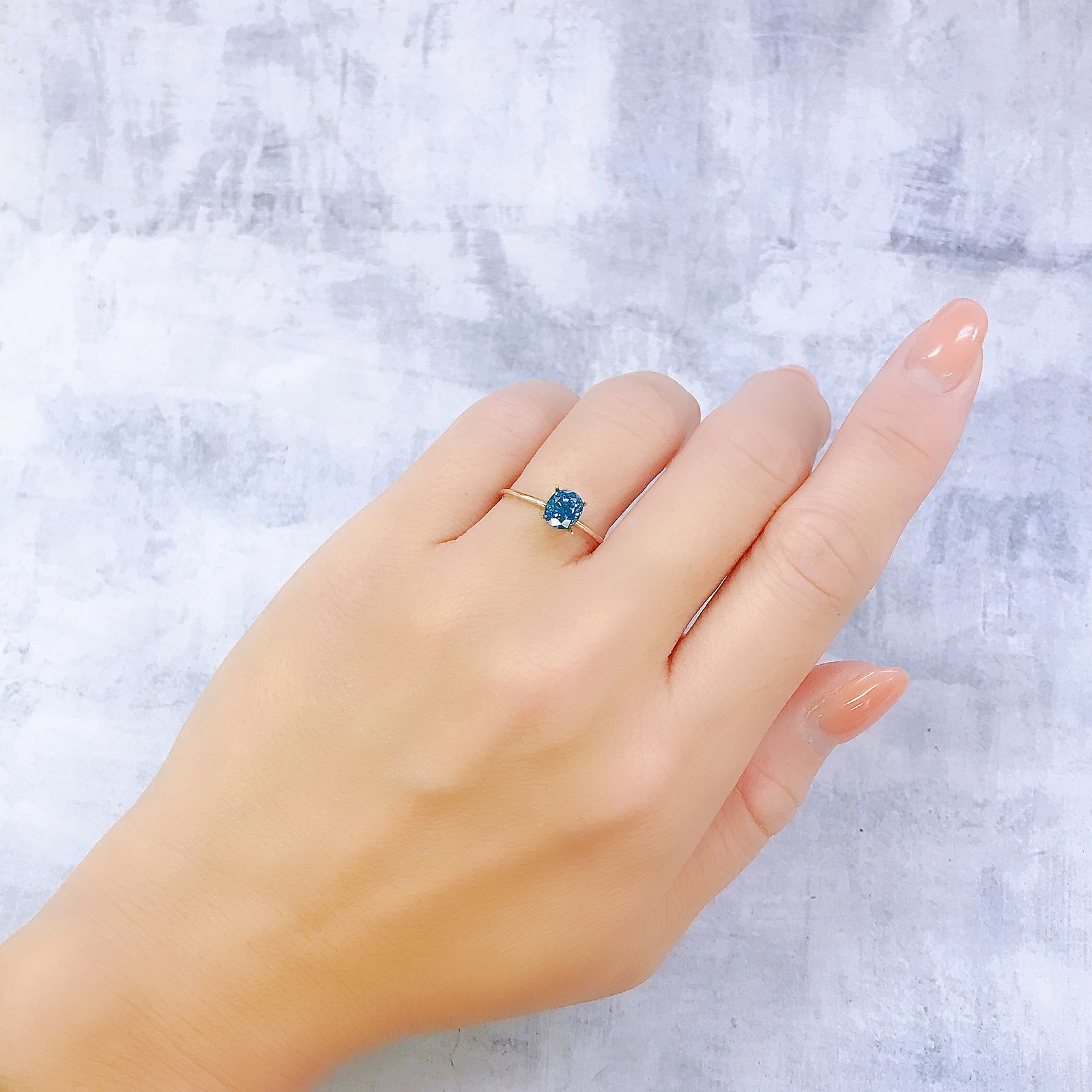 ラタナキリブルージルコン カンボジア産 1.50ct[220917924]5.9x5mm前後
