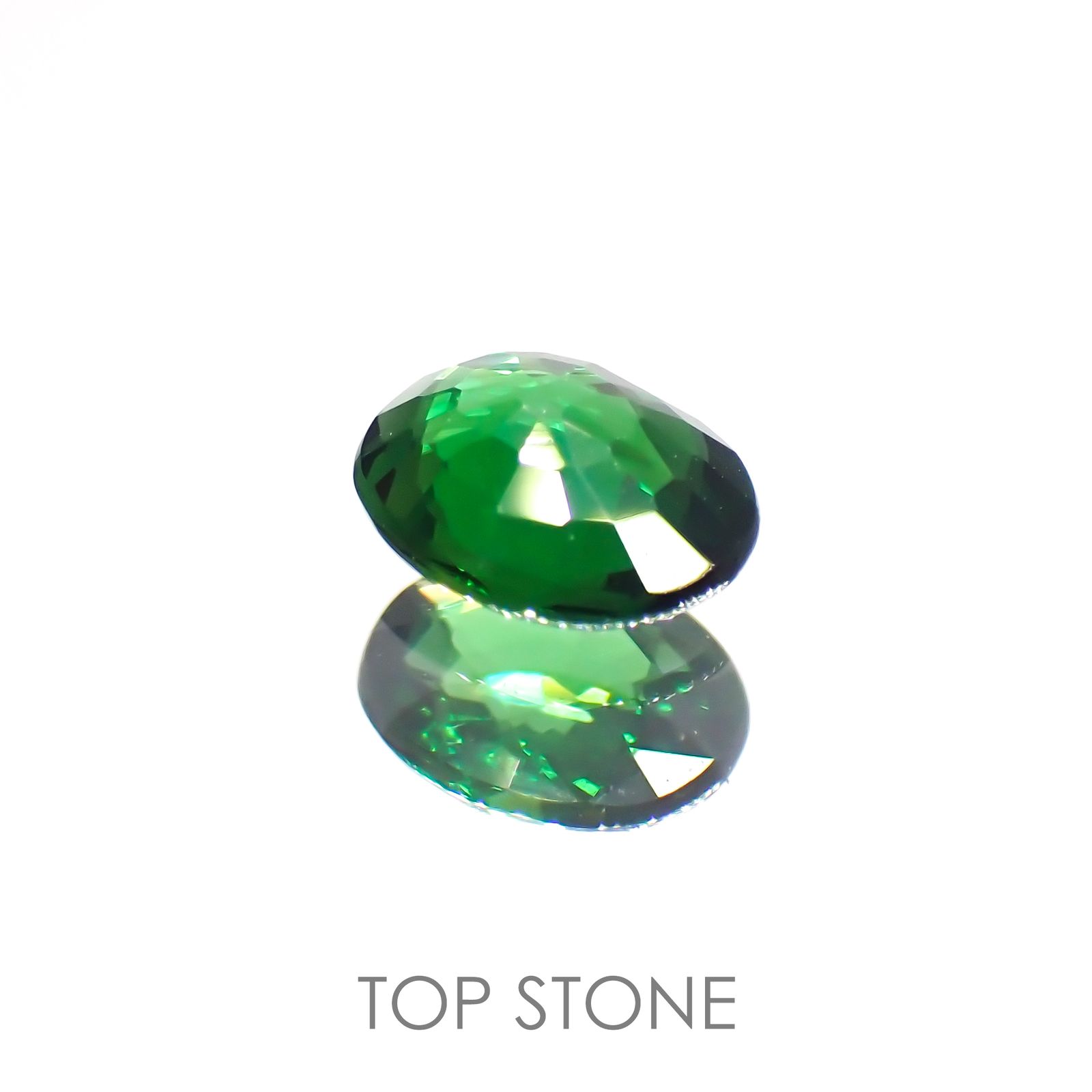 クロムトルマリン タンザニア産 0.22ct[220114168]4.7x3.8mm前後