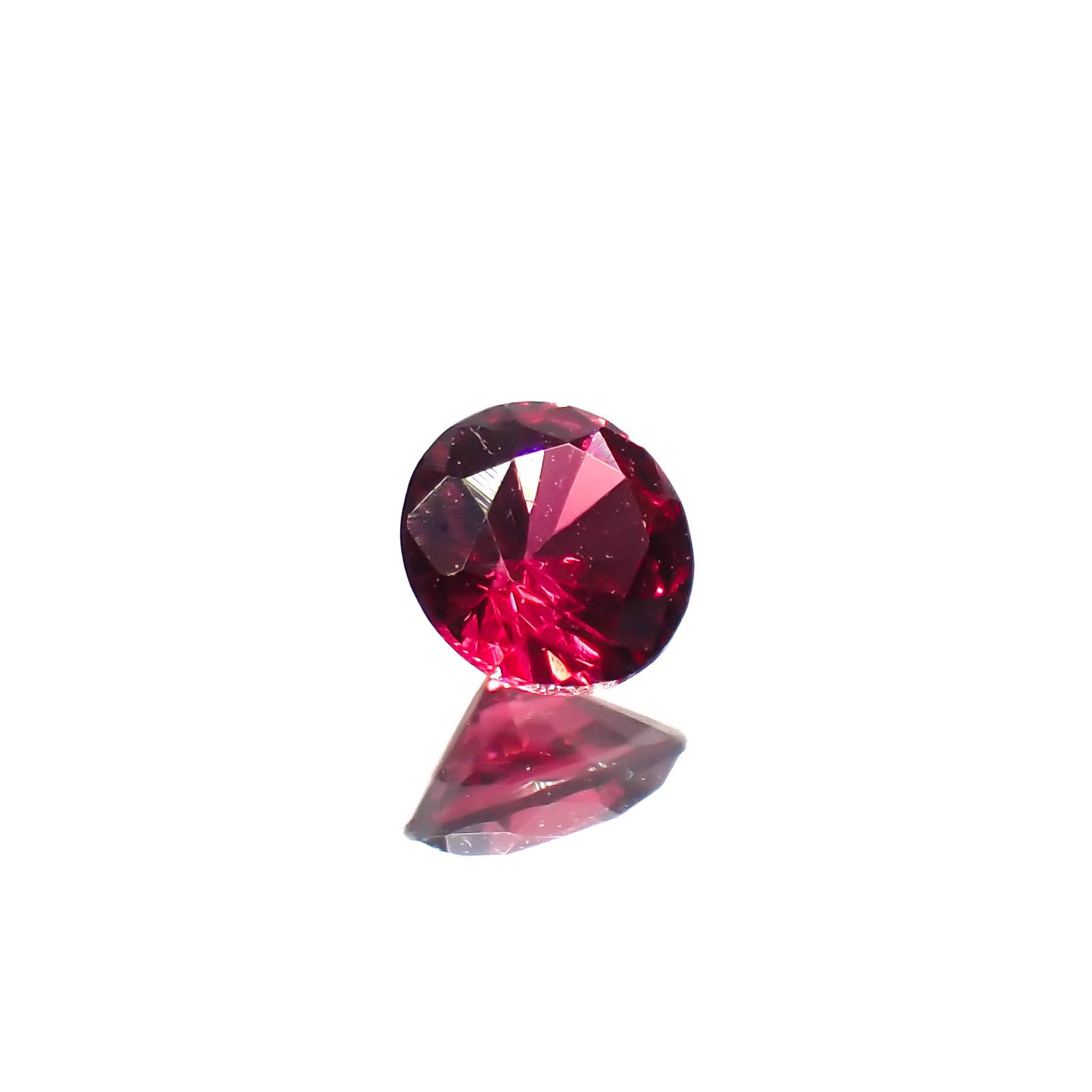 レッドスピネル ビルマ産 0.18ct[230722610]3.5x3.5mm前後