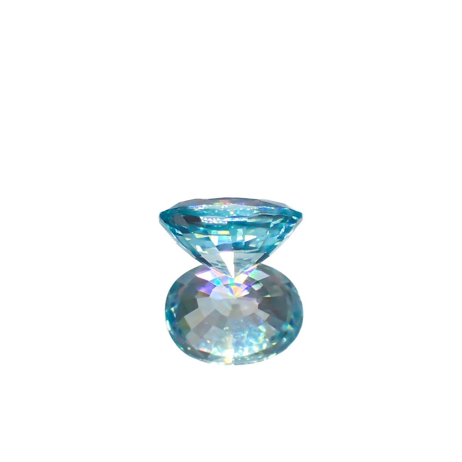 ブルージルコン カンボジア産 2.05ct[221018656]8.1x6.1mm前後