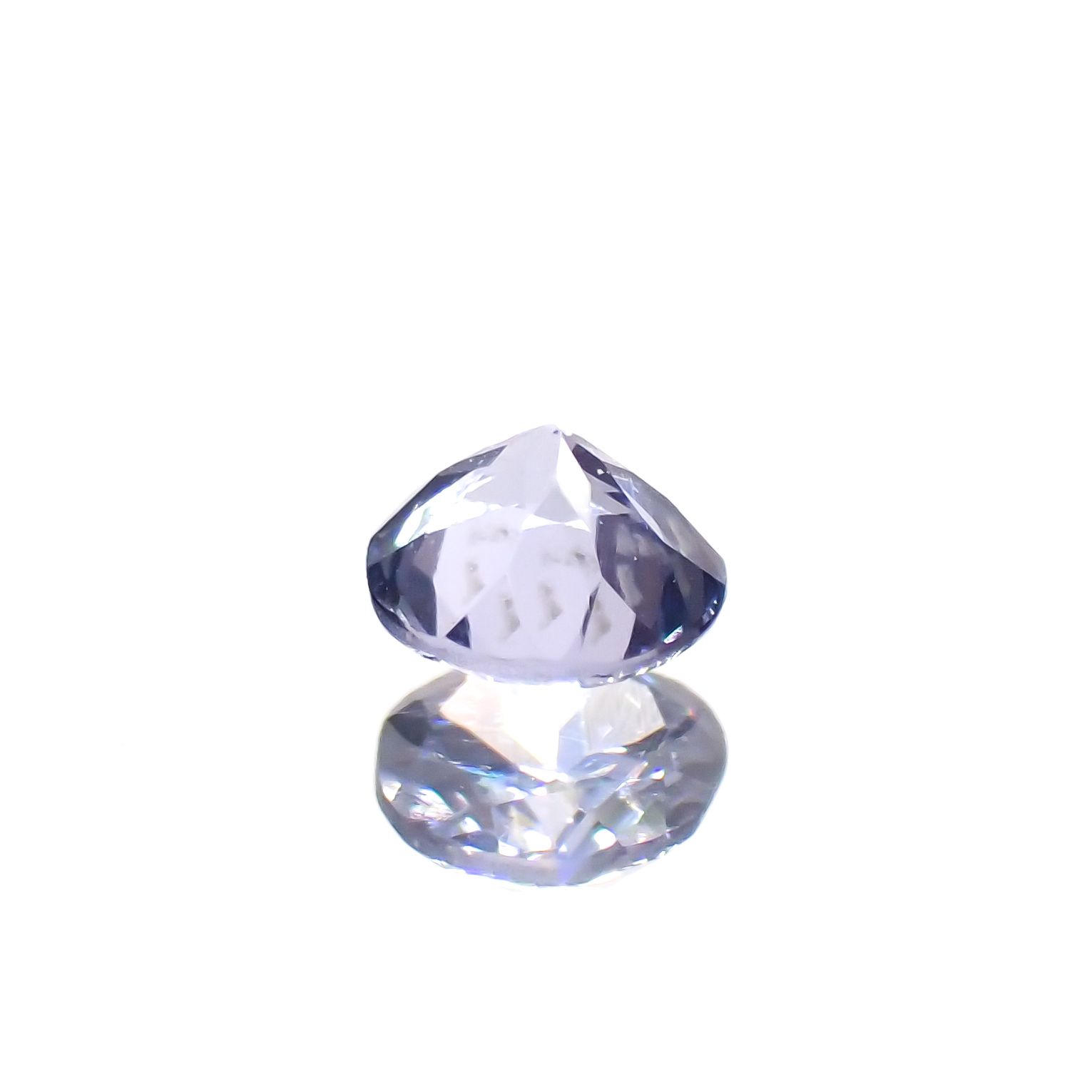コバルトブルースピネル(宝石名ブルー・スピネル)タンザニア産 0.086ct ソ付(日独)[230622546]2.71x2.82mm前後