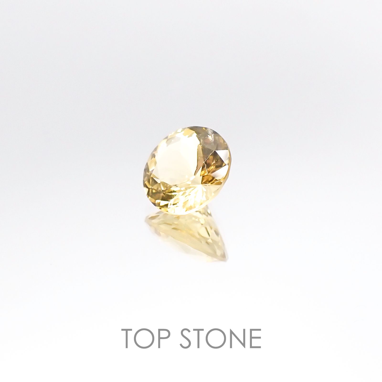 ゴールデンベリル ブラジル産 ルース 1.1ct[20106525]6.9×6.9mm前後