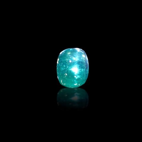 パライバトルマリンキャッツアイ ブラジル産 2.51ct[231224817]9.2x7.2mm前後